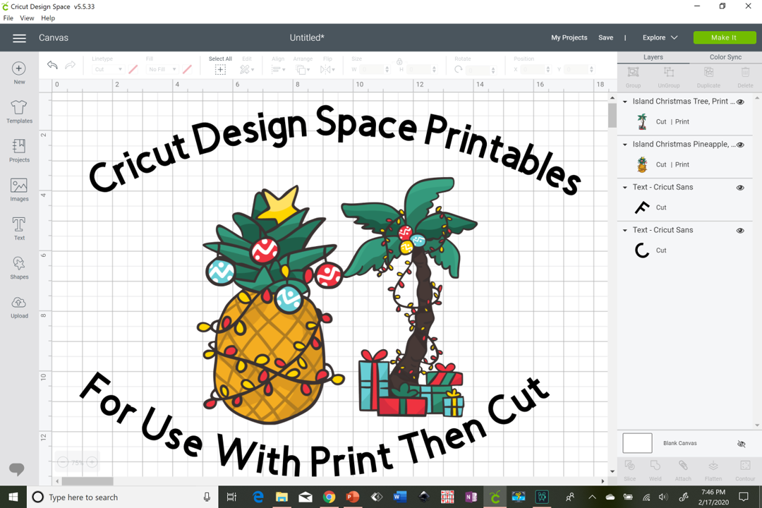 How To Use Print Then Cut In Cricut Design Space? - ACRAFTYLATINA