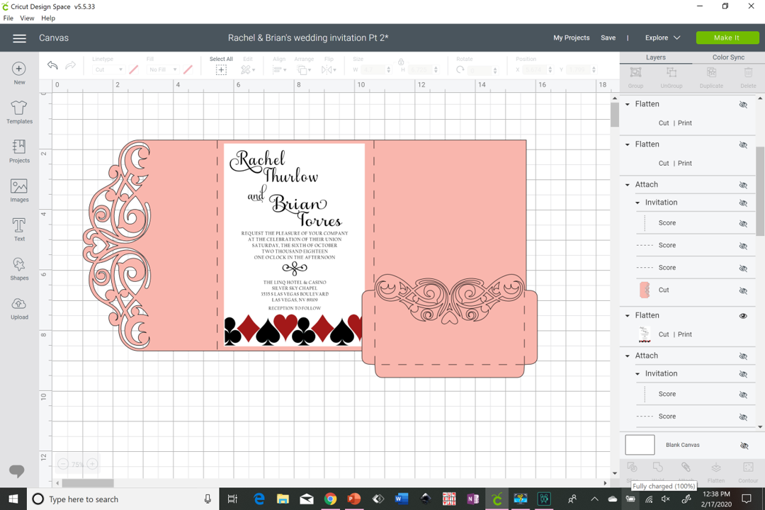 Can You Print Invitations On Cricut at Anita Woodfin blog