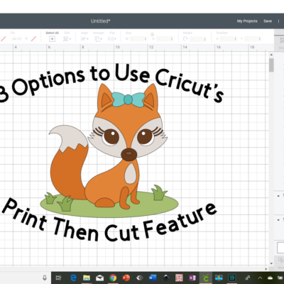 How To Use Print Then Cut in Cricut Design Space?