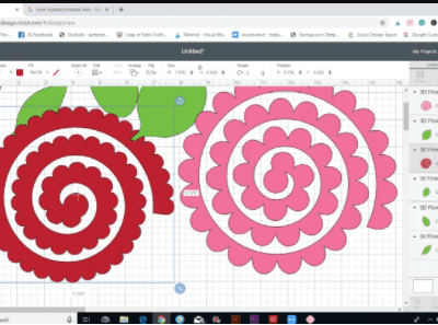 How To Make Roses With Cricut