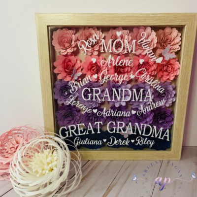 Mother’s Day Flower Shadow Box