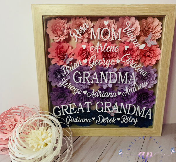 Mother’s Day Flower Shadow Box