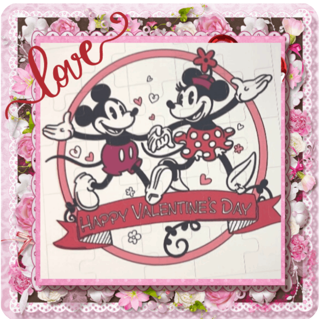 mickey and minnie puzzle
