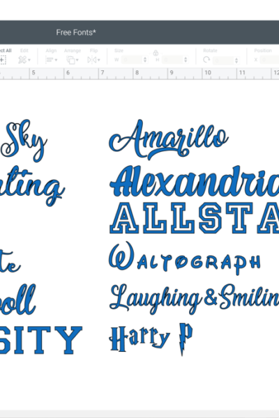 Upload Fonts To Use In Cricut Design Space